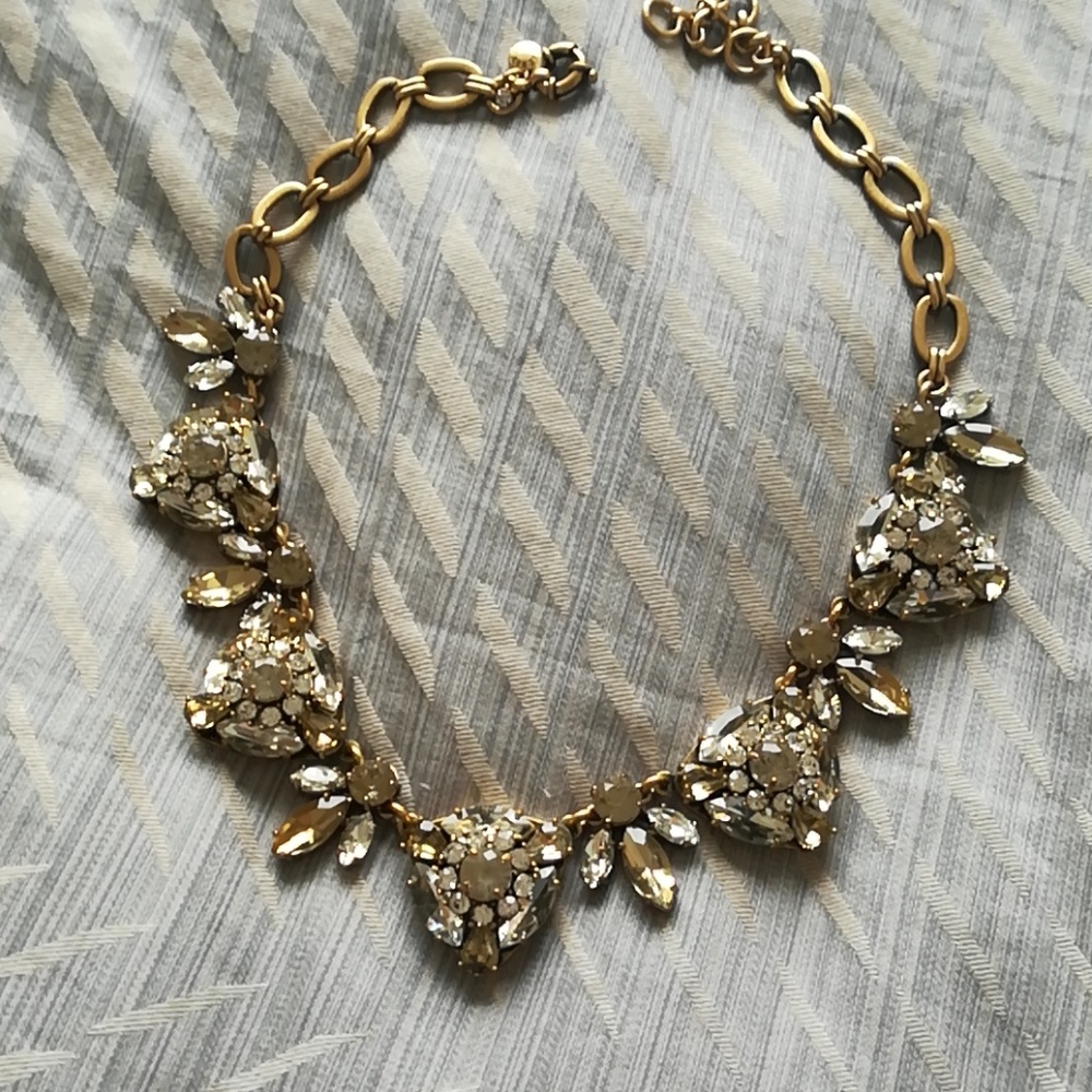 Stunning statement necklace from J.Crew.